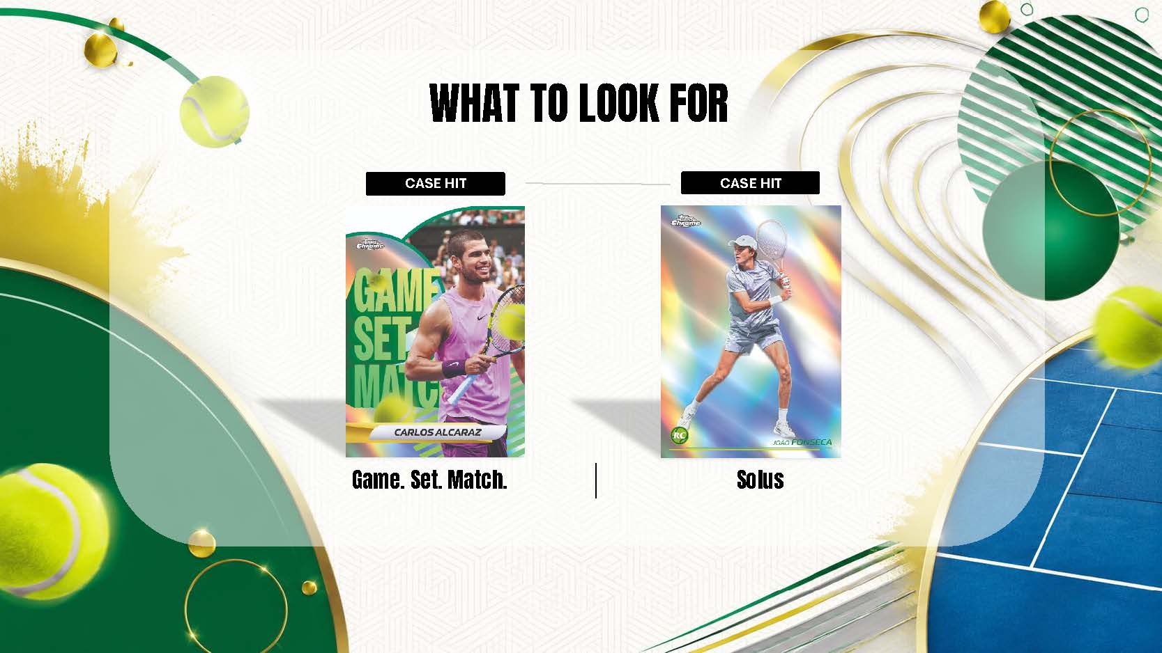 2026 Topps Chrome Tennis sell sheet
