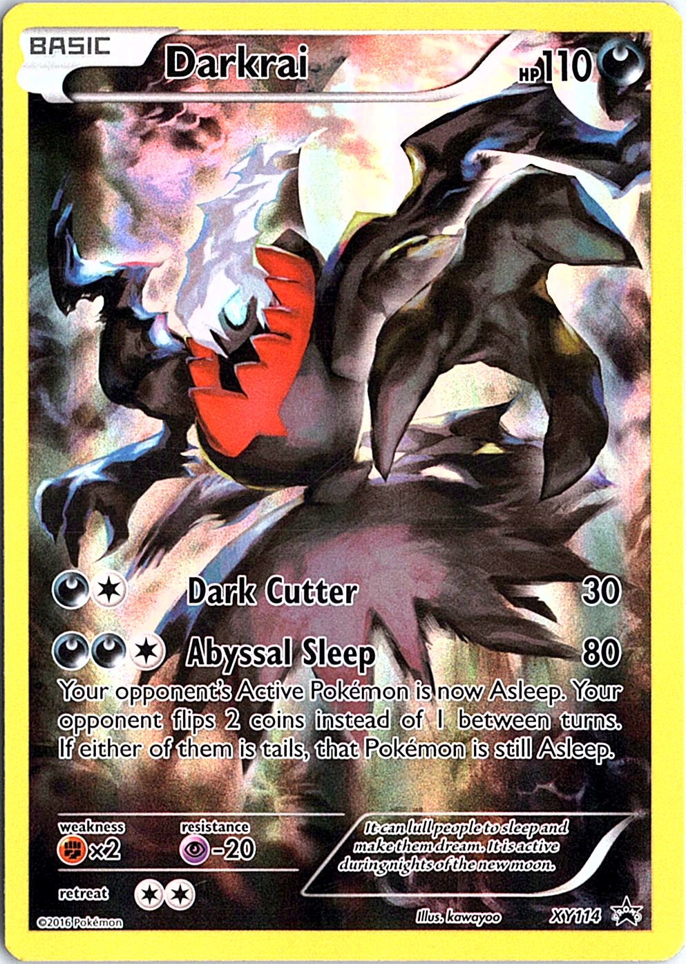 Darkrai - Promo XY Promos XY114 NM