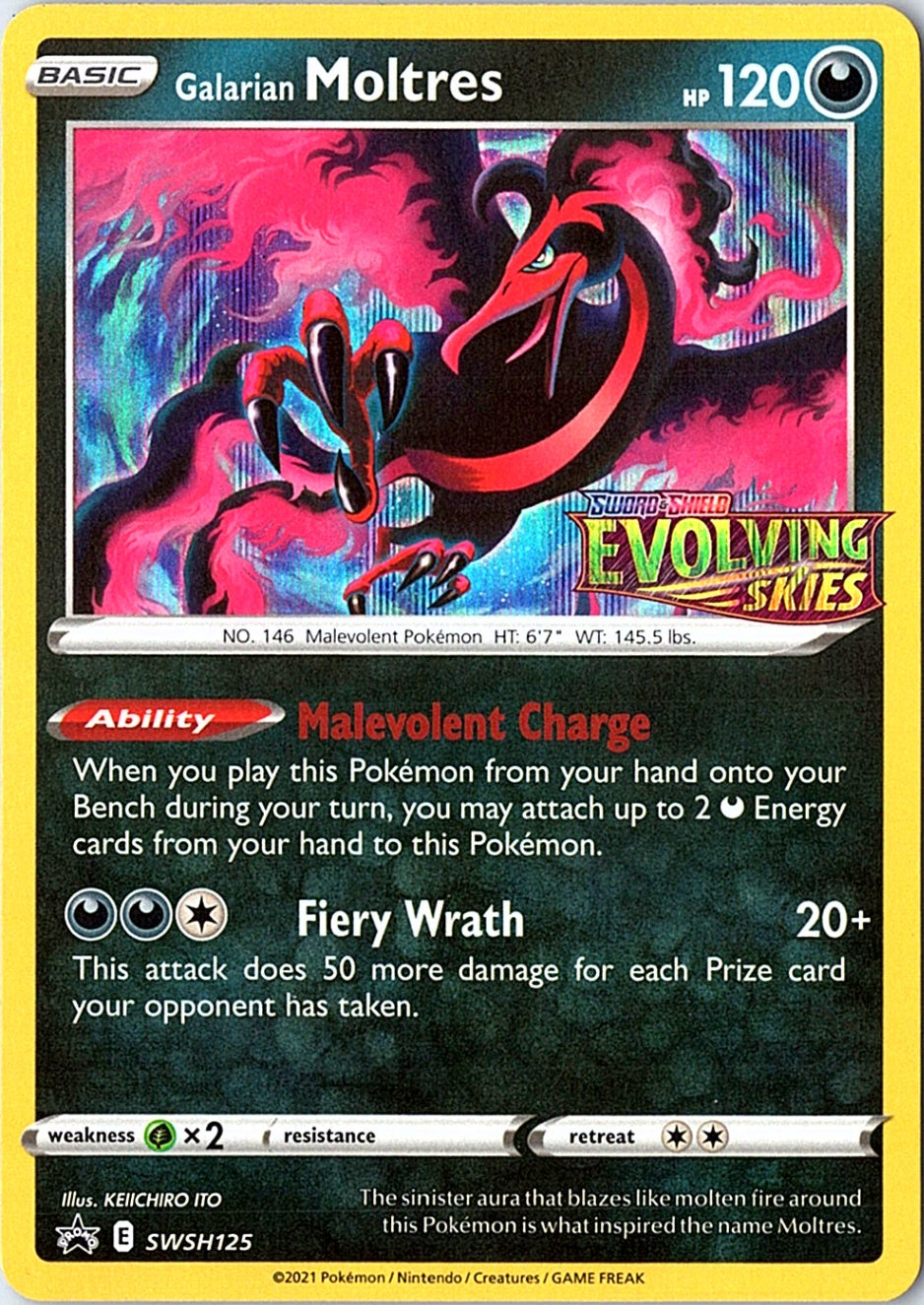Galarian Moltres -  (Prerelease) Promo SWSH: Promo Cards SWSH125 NM