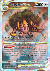 Regigigas VSTAR Ultra Rare Crown Zenith: Galarian Gallery GG55/GG70 NM