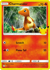 Charmander - 9/25 Promo McDonald's 25th Anniversary Promos 009/025 NM