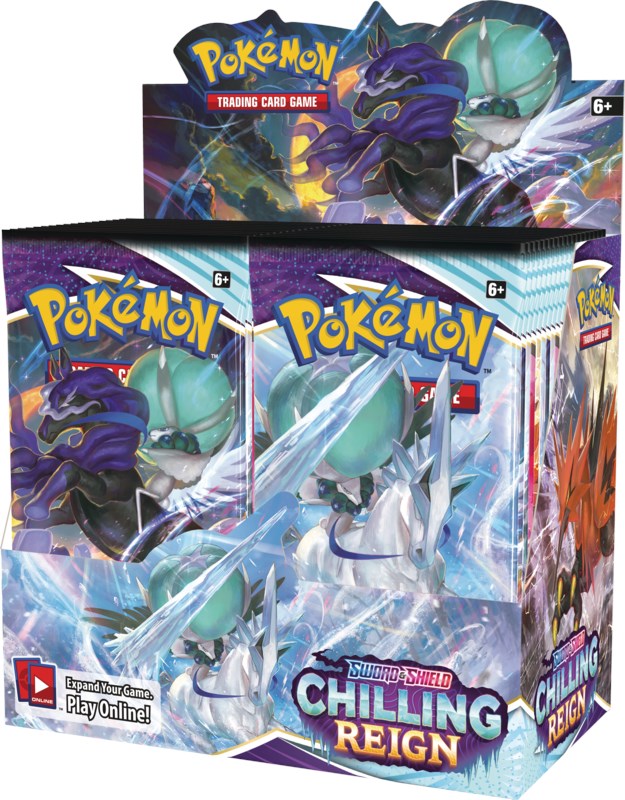 Pokemon TCG Sword and Shield Chilling Reign Booster Box
