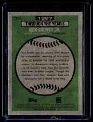 Ken Griffey Jr. Topps Heritage - Through the Years TTY-12 NM