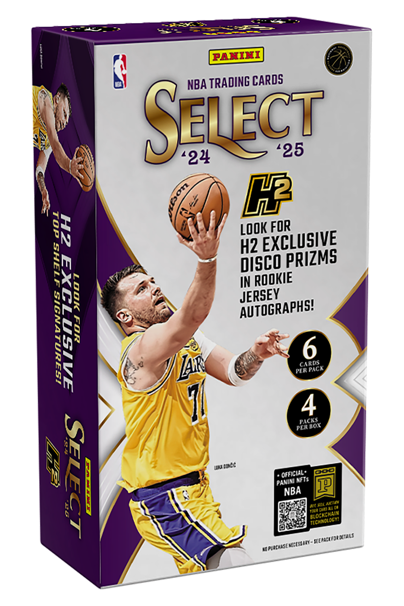 2024-25 Panini Select NBA Trading Card Box (Hobby H2)