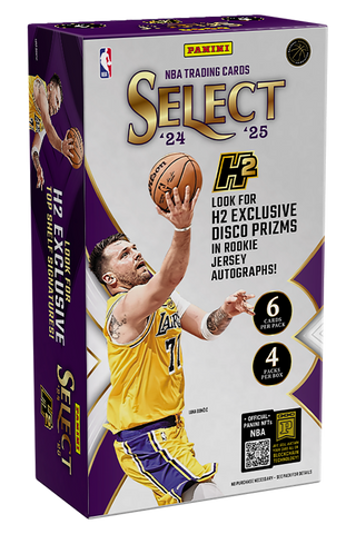 2024-25 Panini Select NBA Trading Card Box (Hobby H2)