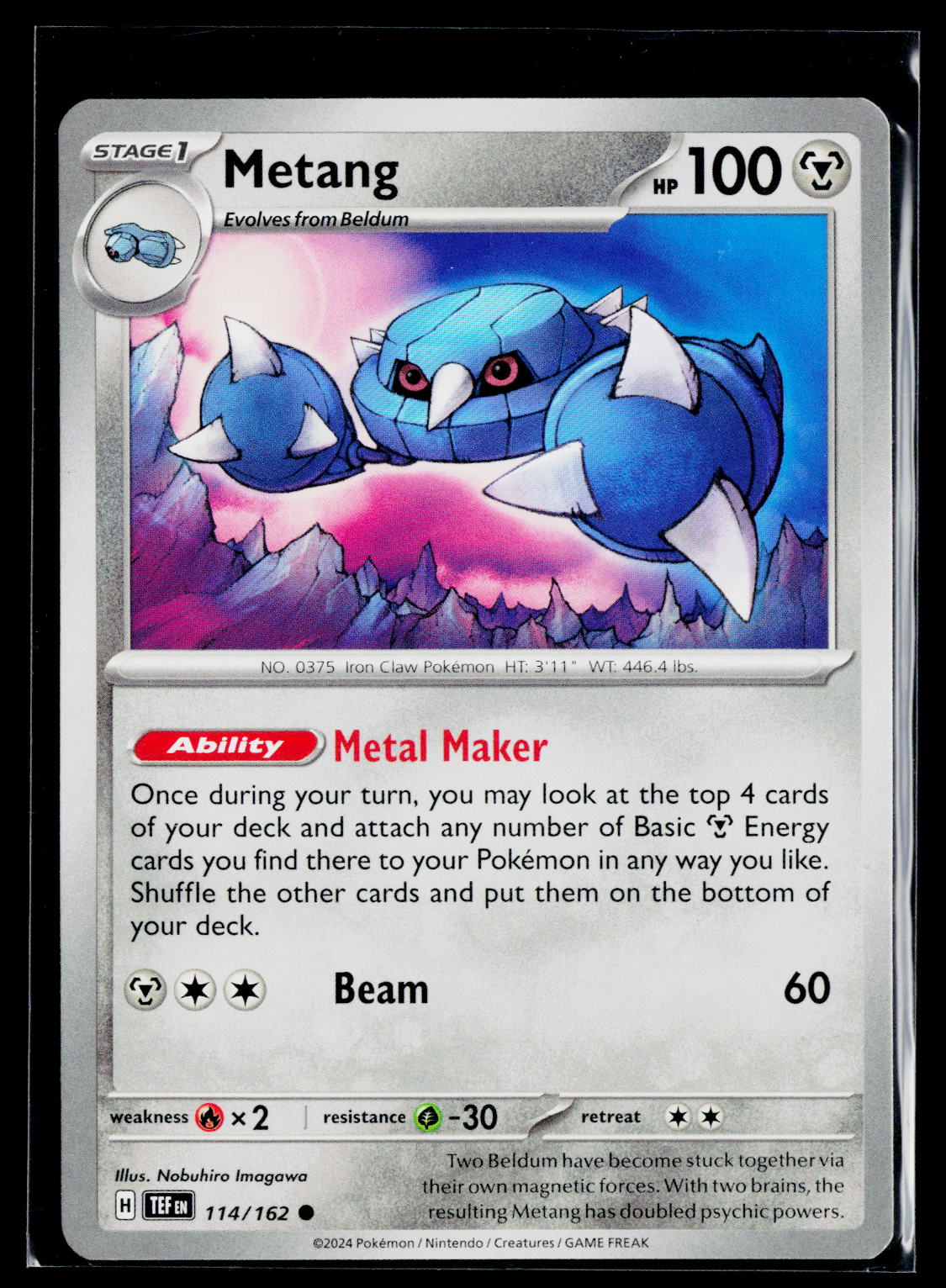 Metang TEF 114/162 NM