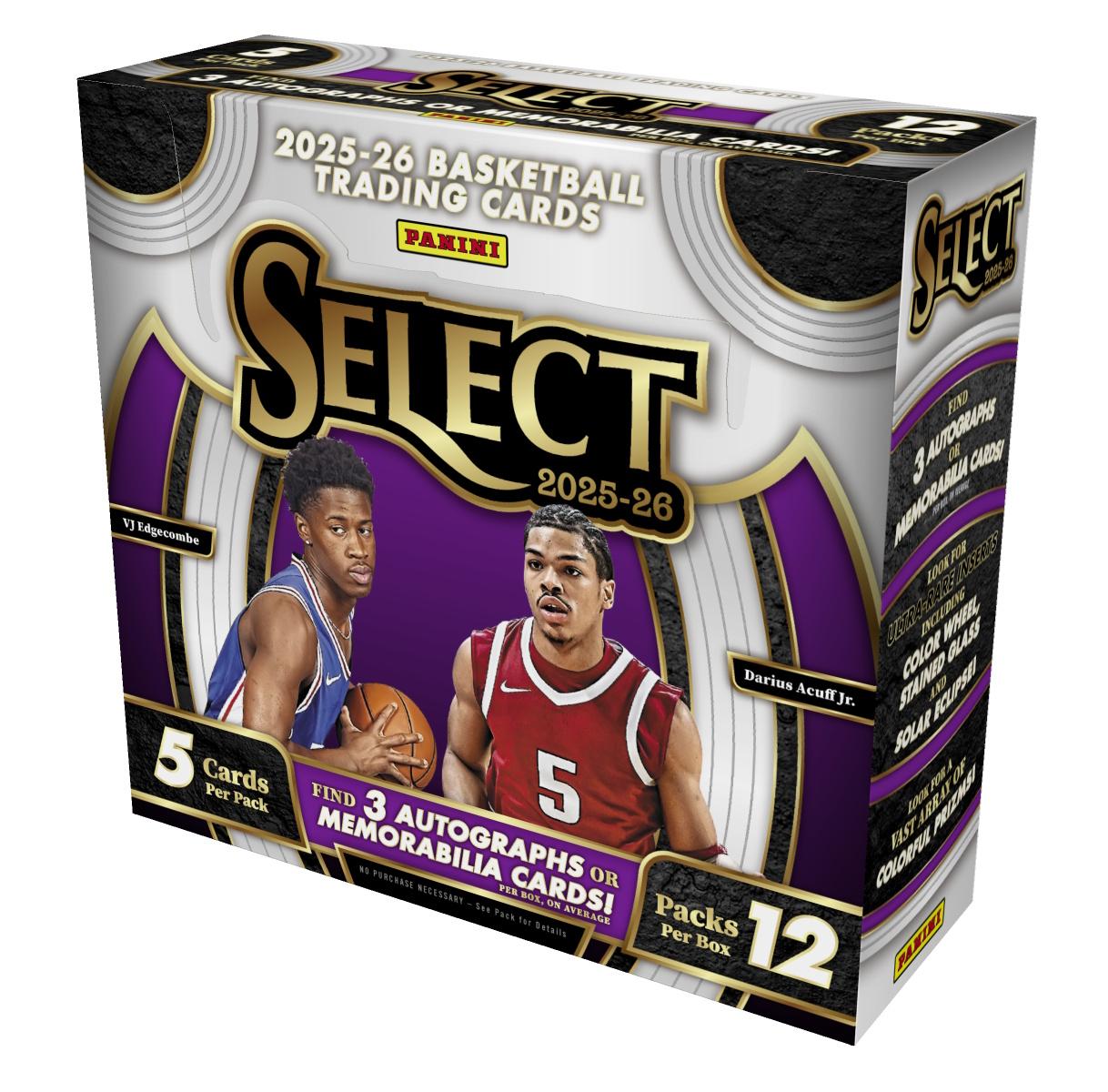 2025/26 Panini Select Basketball Hobby Box