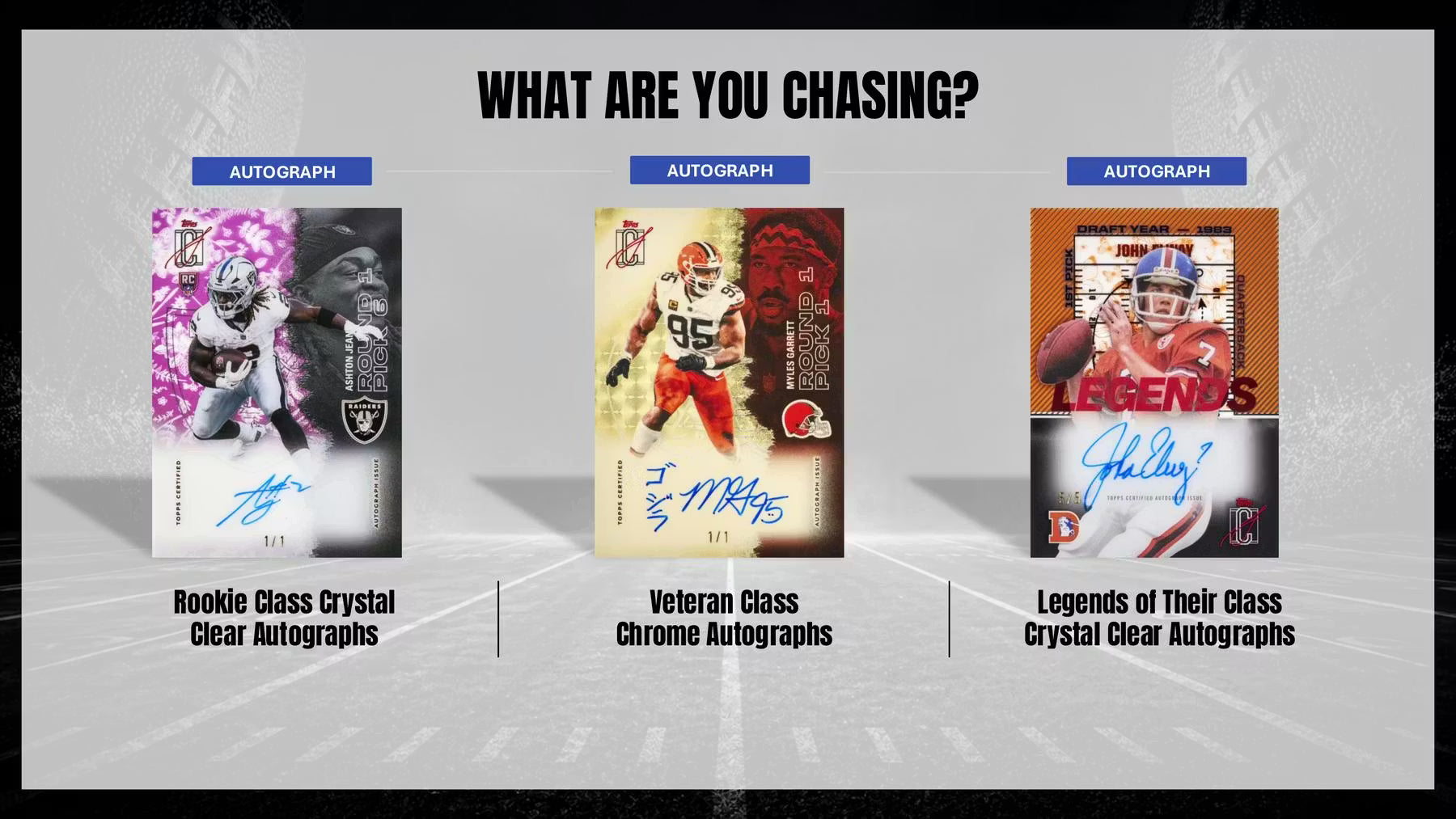 2025 Topps Signature Class Football Hobby Box