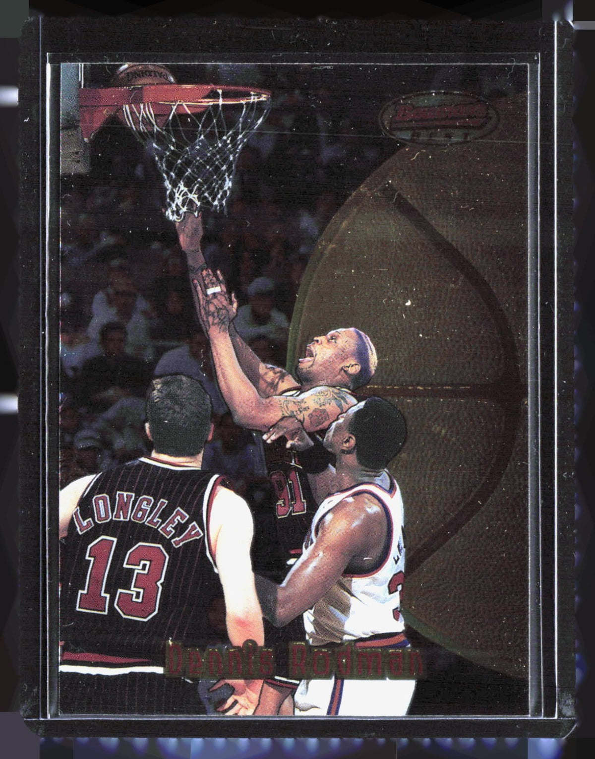 1997-98 Bowman's Best Dennis Rodman 56 Basketball Chicago Bulls