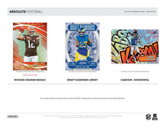 2025 Panini Absolute Football 6-Pack Blaster Box