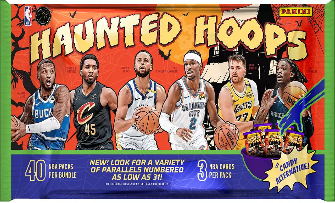 2024/25 Panini Haunted Hoops Halloween Basketball 40-Pack Box