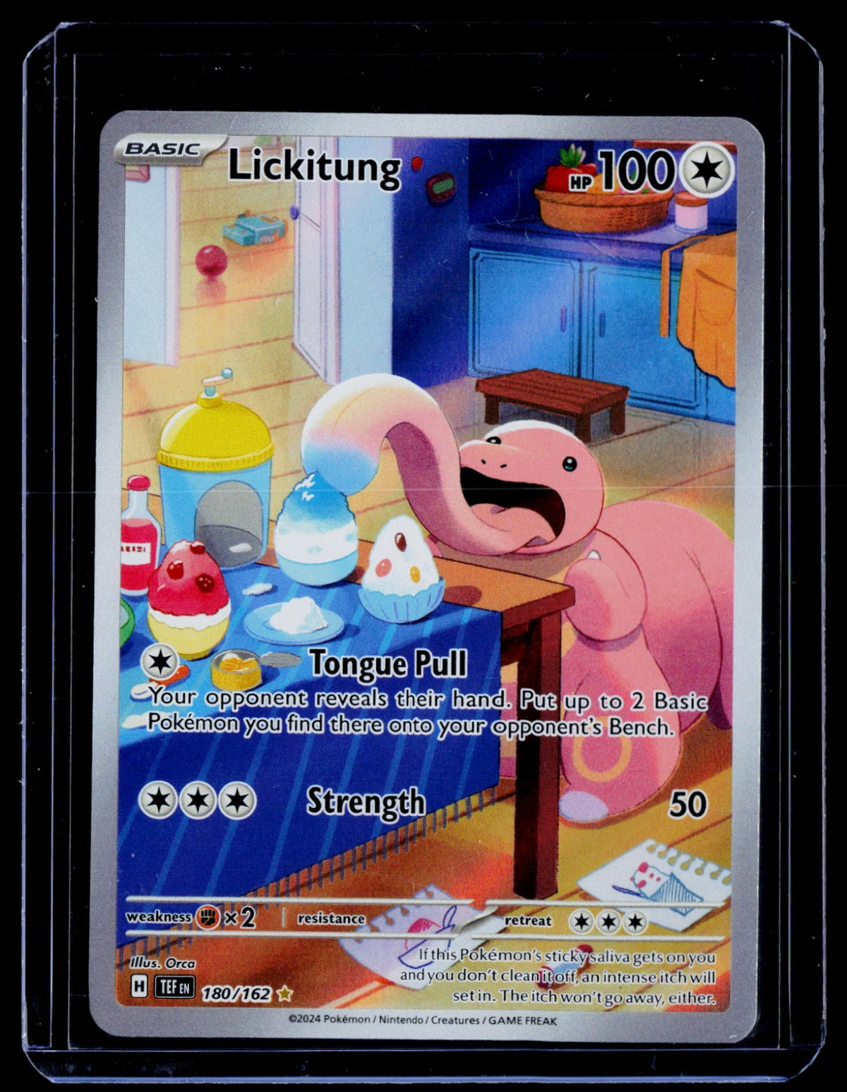Lickitung Holo SV05: Temporal Forces 180/162 MP