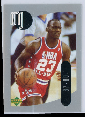 1998 Upper Deck Sticker Michael Jordan 17