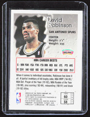 1996-97 Finest David Robinson 60 Basketball San Antonio Spurs