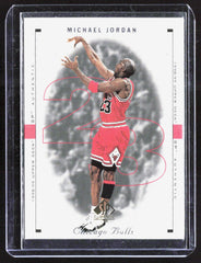 1998-99 SP Authentic Michael Jordan 9 Basketball Chicago Bulls