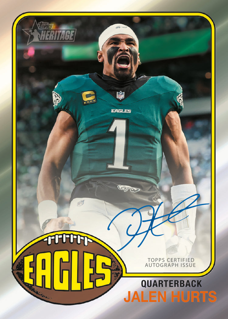 2026 Topps Heritage Football card
