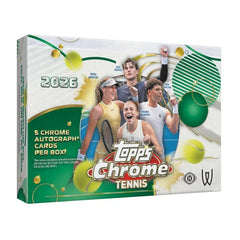 2026 Topps Chrome Tennis Breakers Delight Box