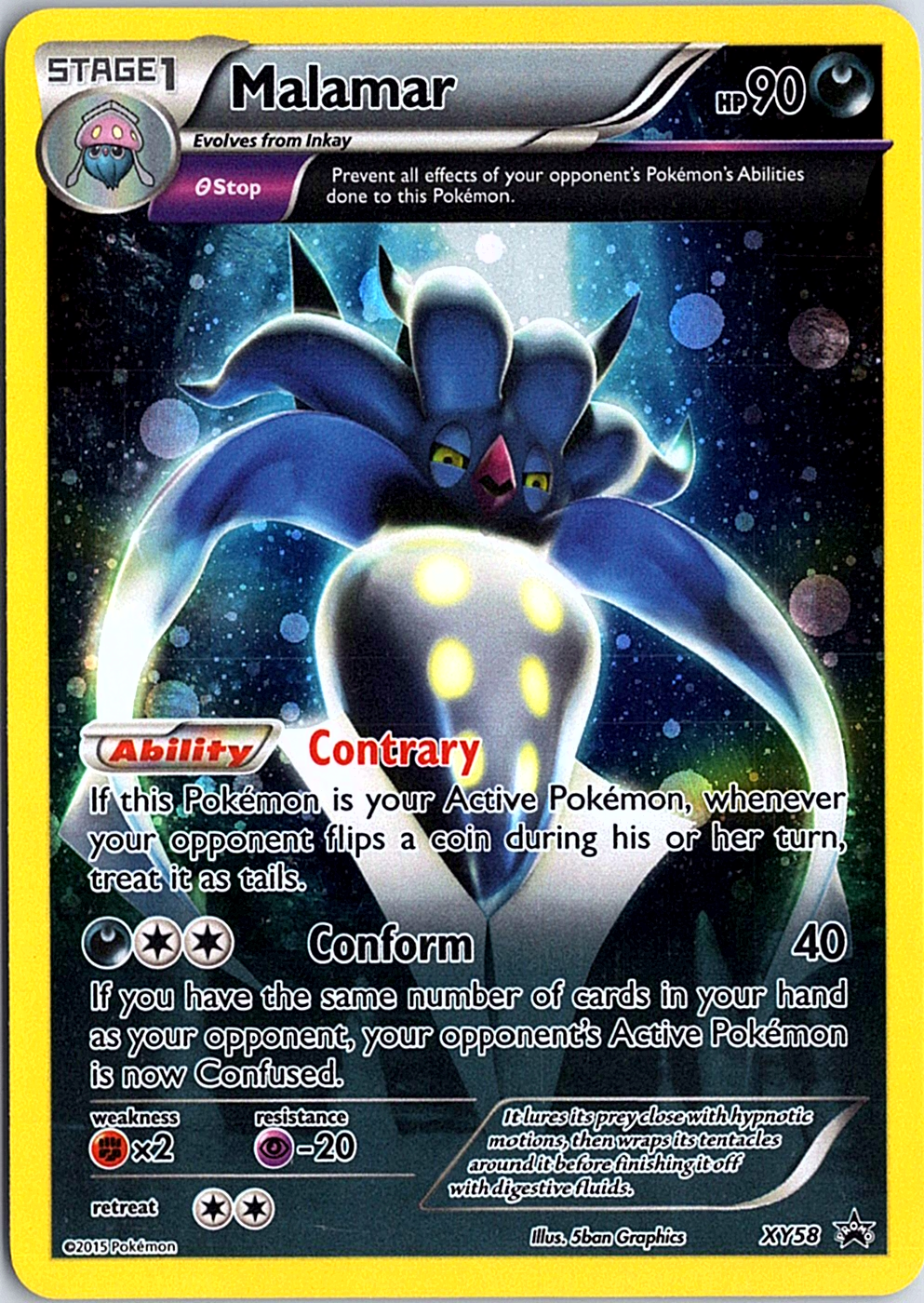 Malamar Promo XY Promos XY58 NM