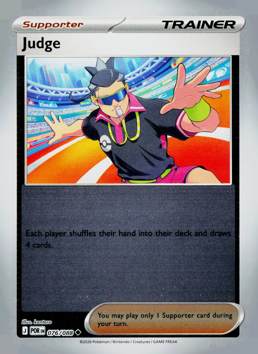 Judge POR 076/088 Reverse Holo NM