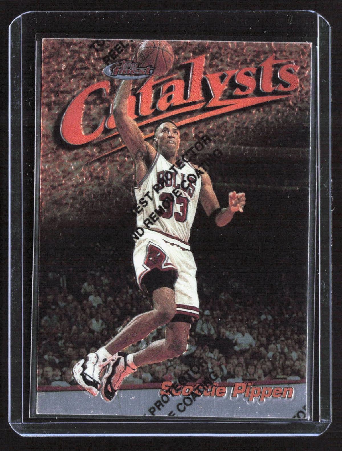 1997-98 Finest Scottie Pippen 1 Basketball Chicago Bulls