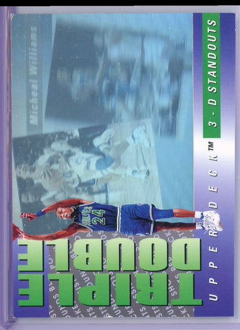 1993 Upper Deck Triple Double Micheal Williams TD10