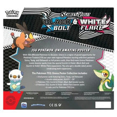 Pokemon TCG: Scarlet & Violet: Black Bolt & White Flare Unova Poster Collection