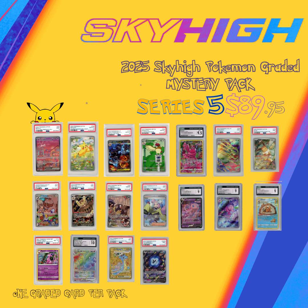 2026 Skyhigh Pokemon Graded Series 5 Mystery Pack
