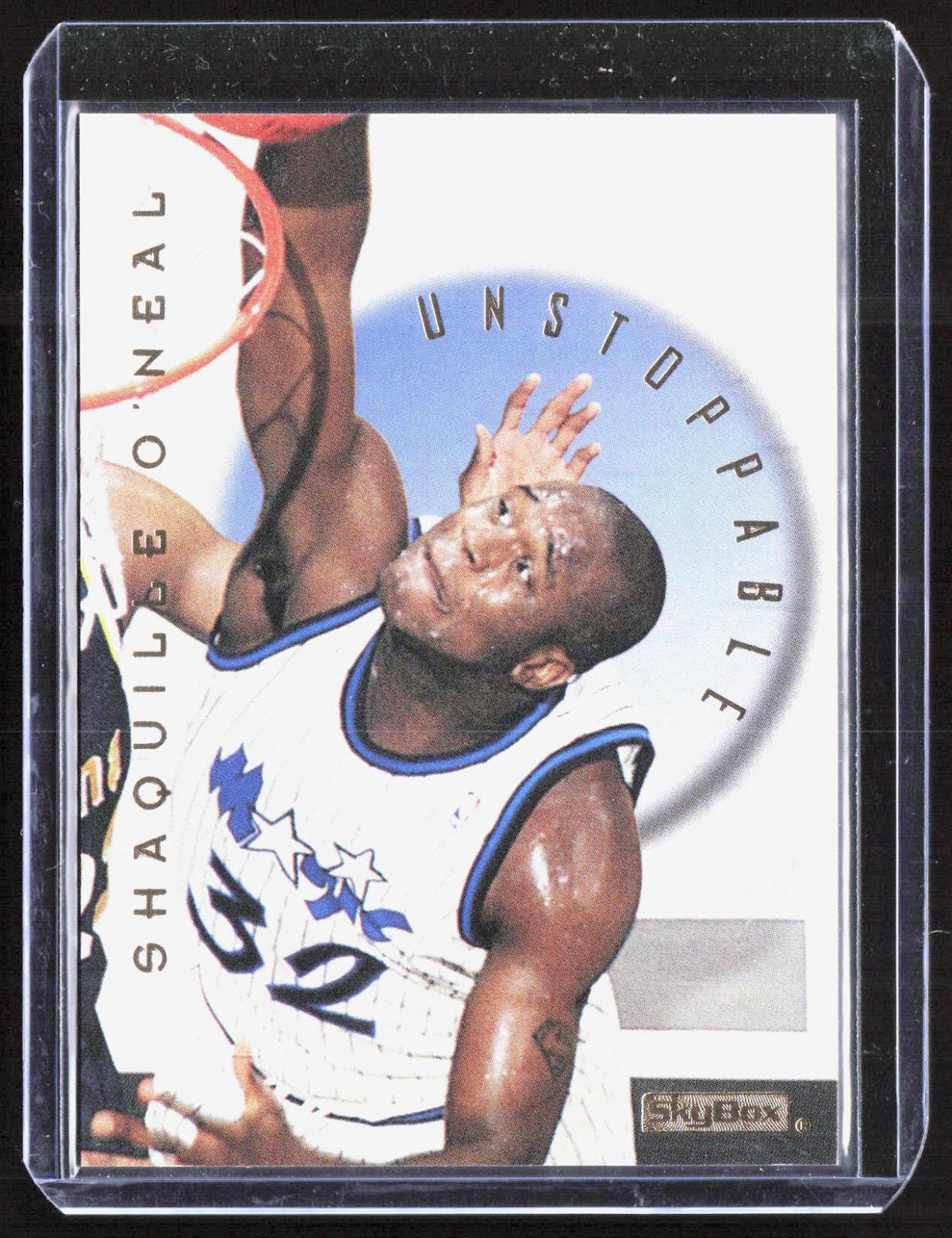 1995-96 SkyBox E-XL - Unstoppable Shaquille O'Neal 12 Basketball Orlando Magic