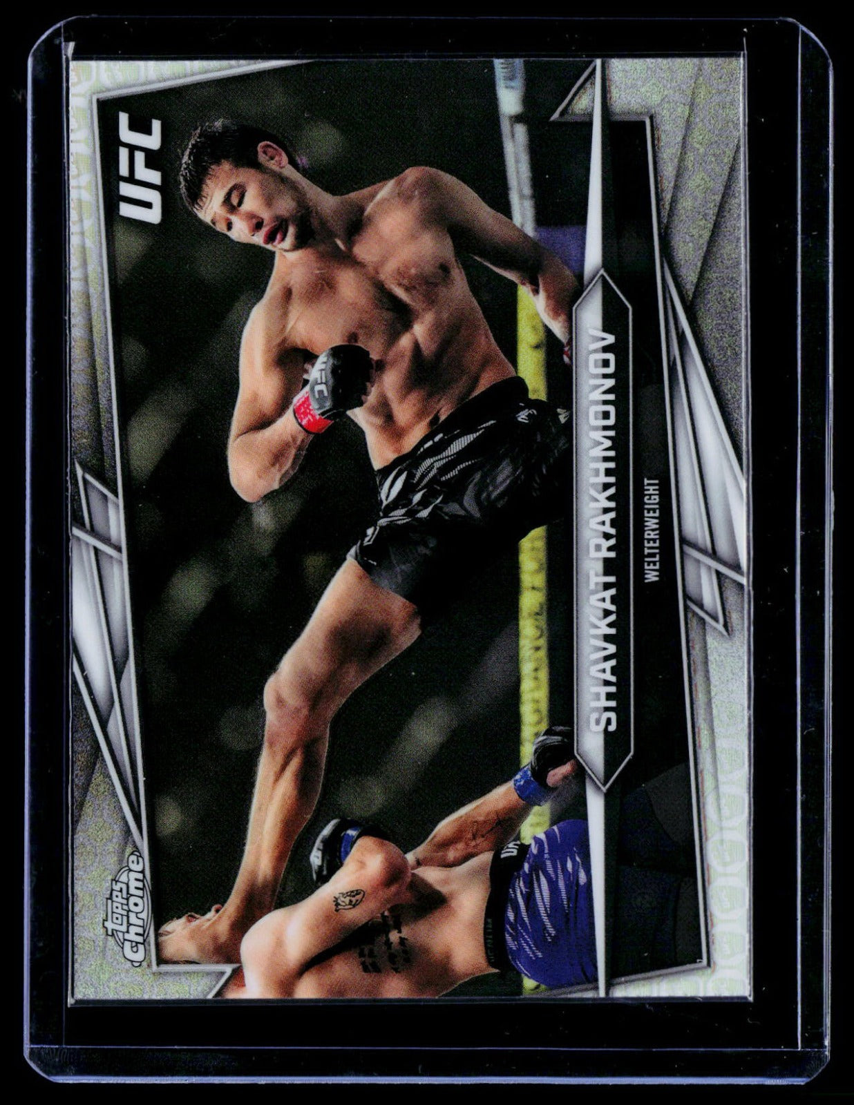 Shavkat Rakhmonov Topps Chrome UFC - UFC Glove Refractor 176 NM