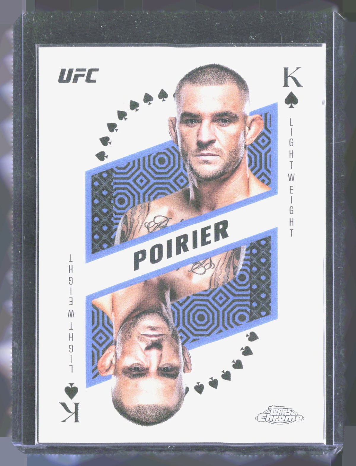 2025 Topps Chrome UFC - Kings and Queens Dustin Poirier KAQ-16 UFC