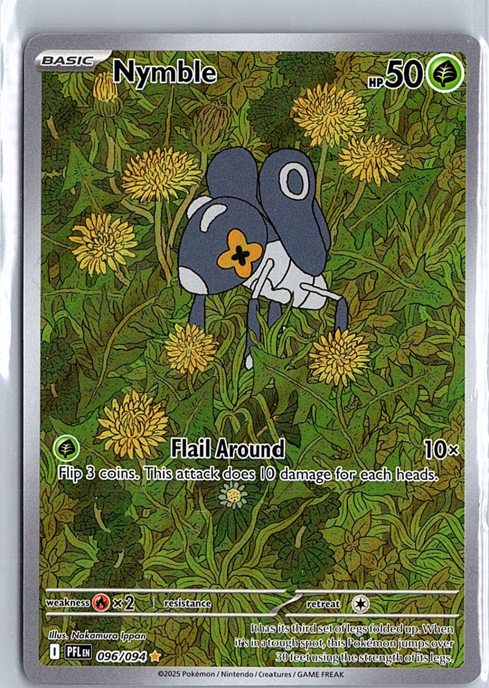 Nymble Illustration Rare ME02: Phantasmal Flames 096/094 NM