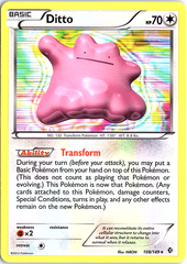 Ditto Holo Rare Boundaries Crossed 108/149 NM