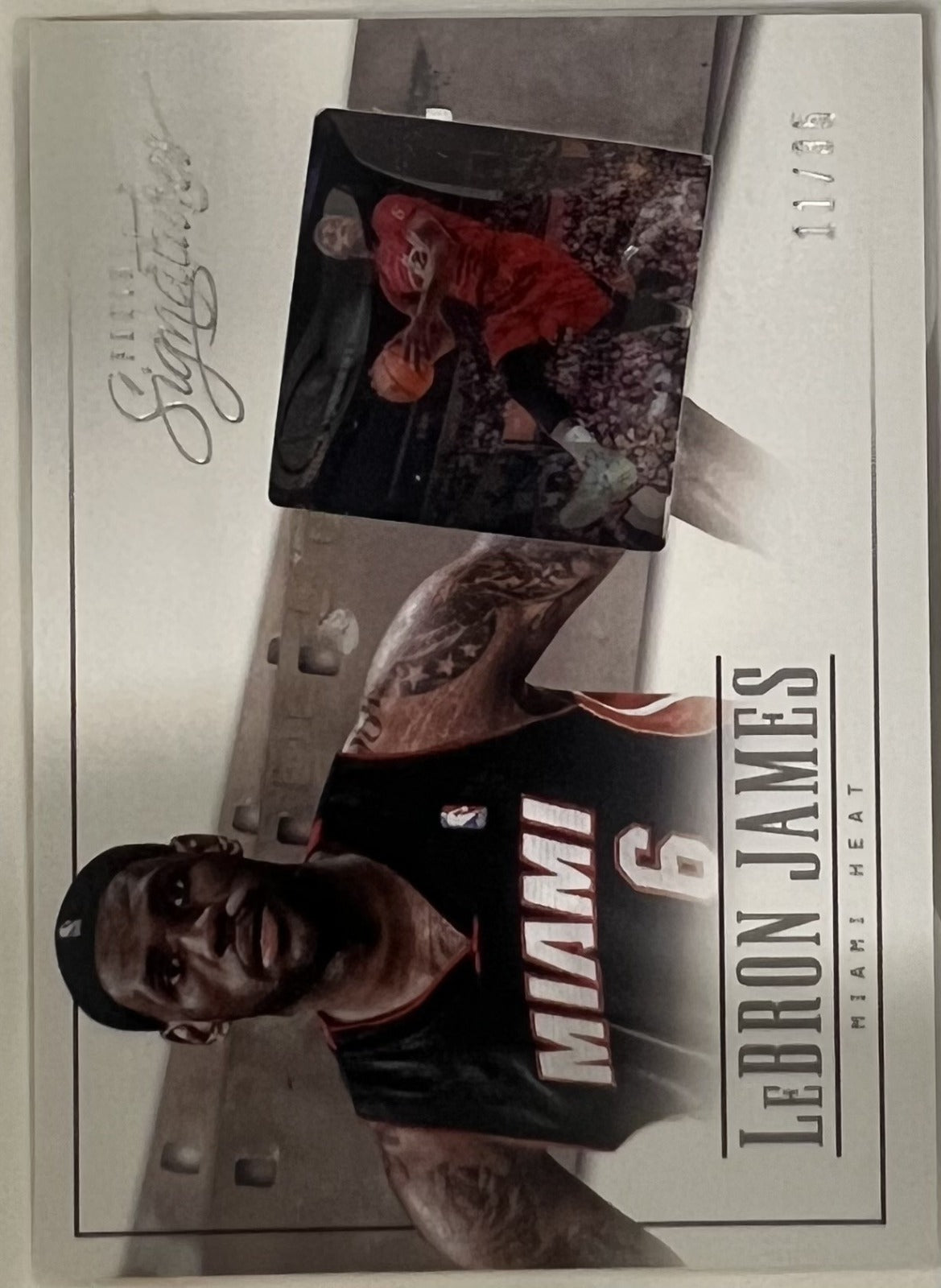 LeBron James Panini Signatures - Film 78 NM