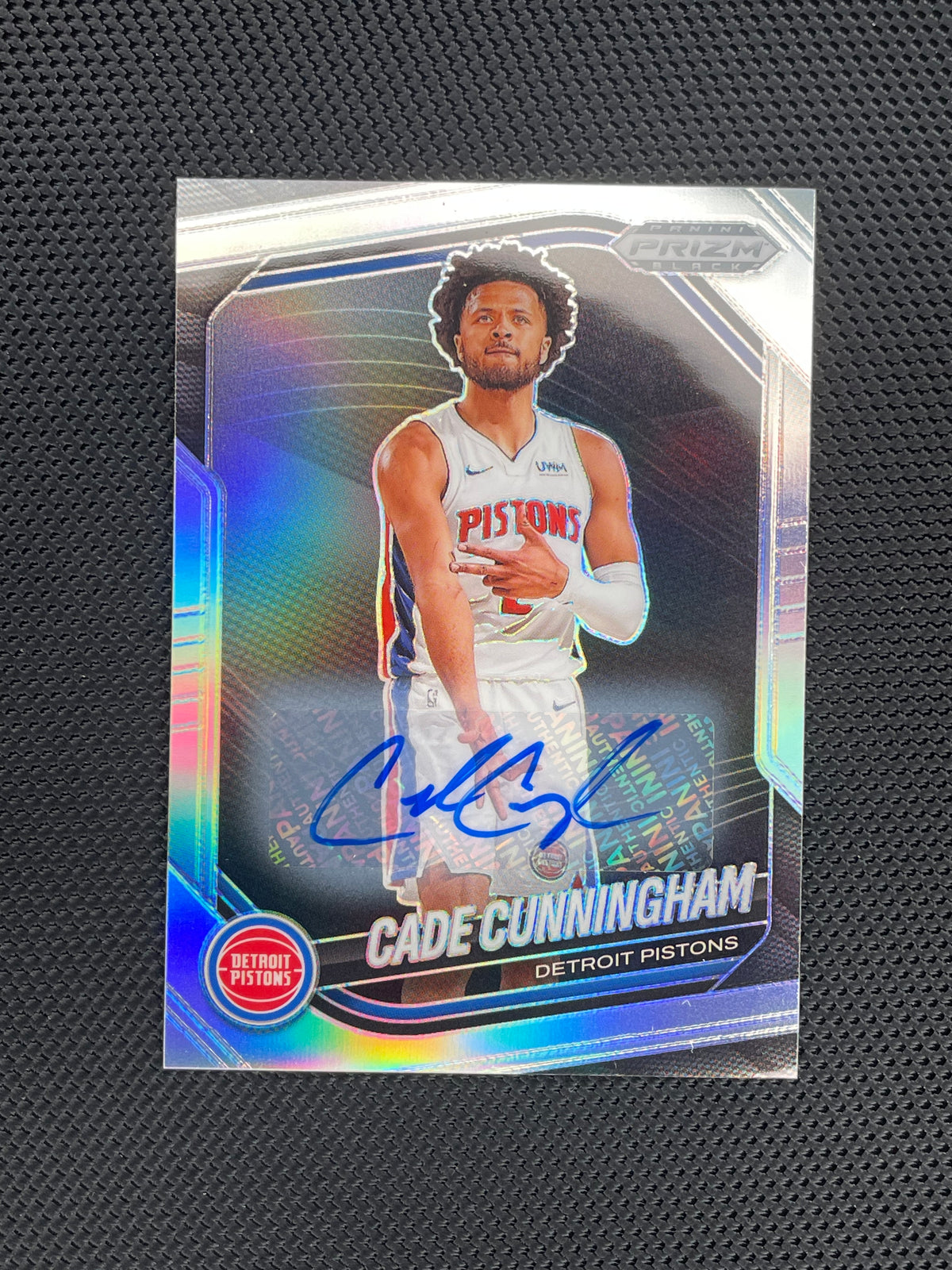 2024-25 Prizm Black Cade Cunningham Silver Auto 8