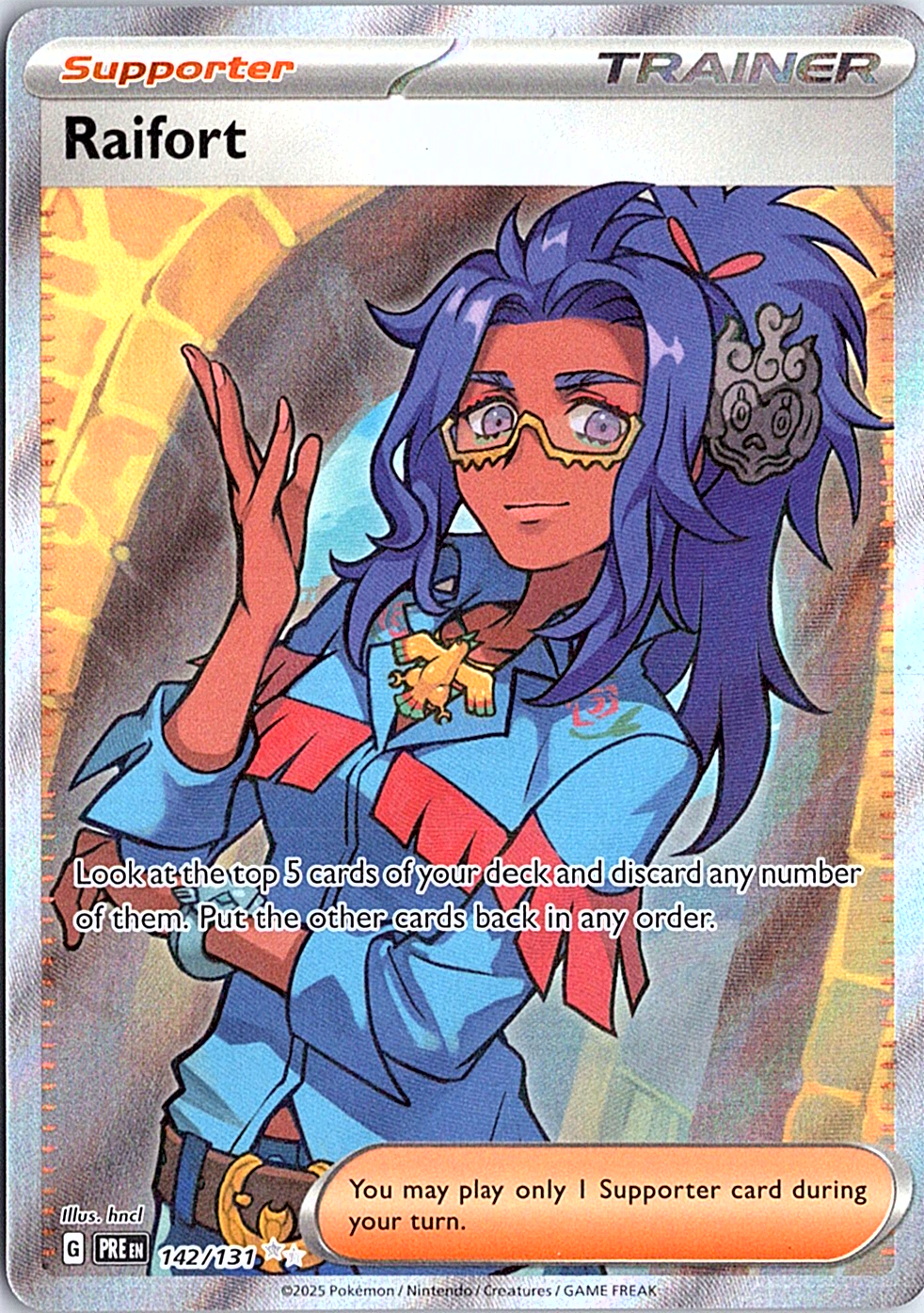 Raifort Ultra Rare SV: Prismatic Evolutions 142/131 NM