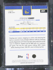2025-26 Topps Chrome - RayWave Refractor Stephen Curry 201