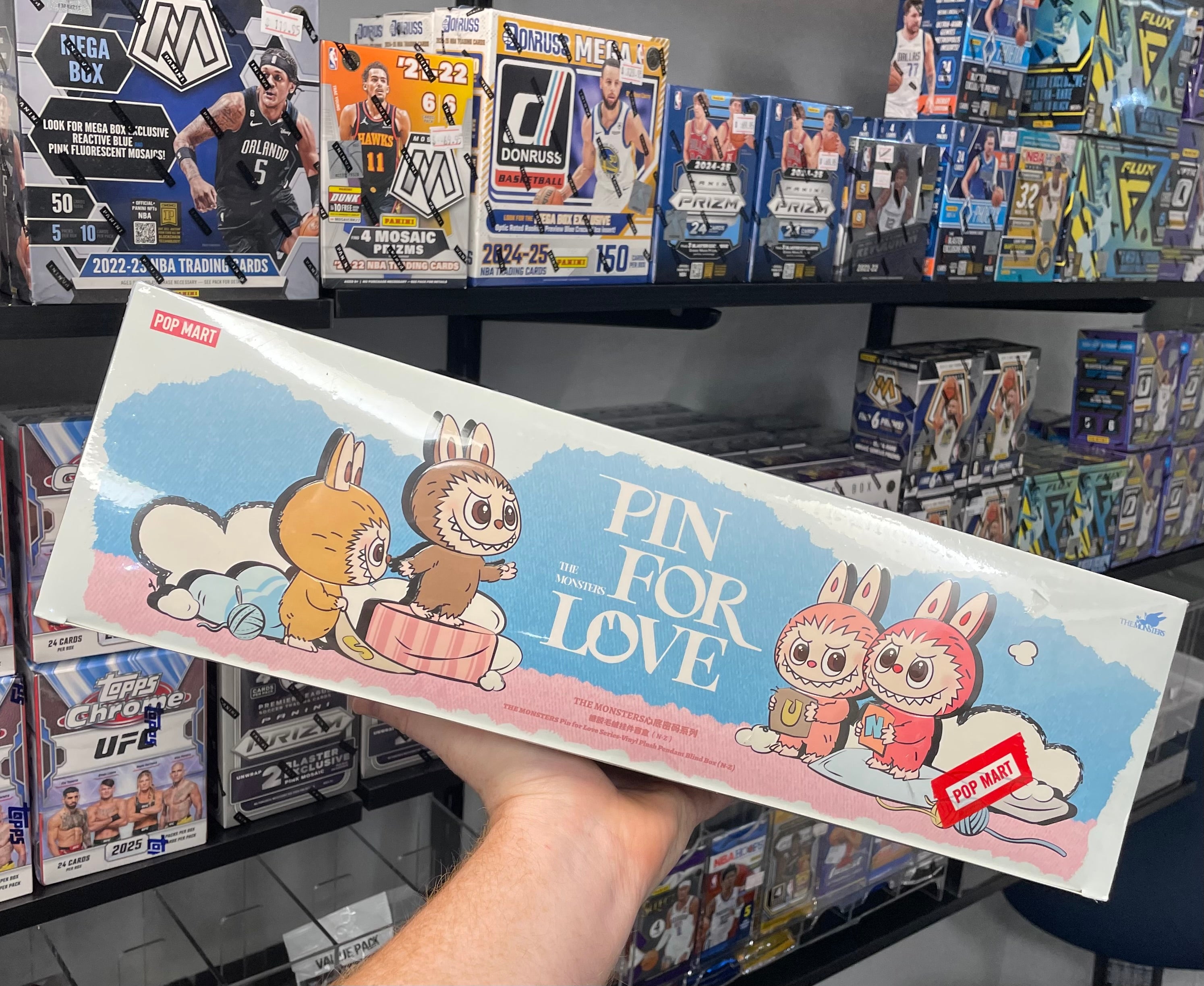 THE MONSTERS LABUBU PIN FOR LOVE SERIES-Vinyl Plush Pendant Blind Box (N-Z)