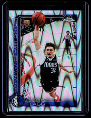 Cooper Flagg Topps Chrome Update - RayWave Refractor 151 NM