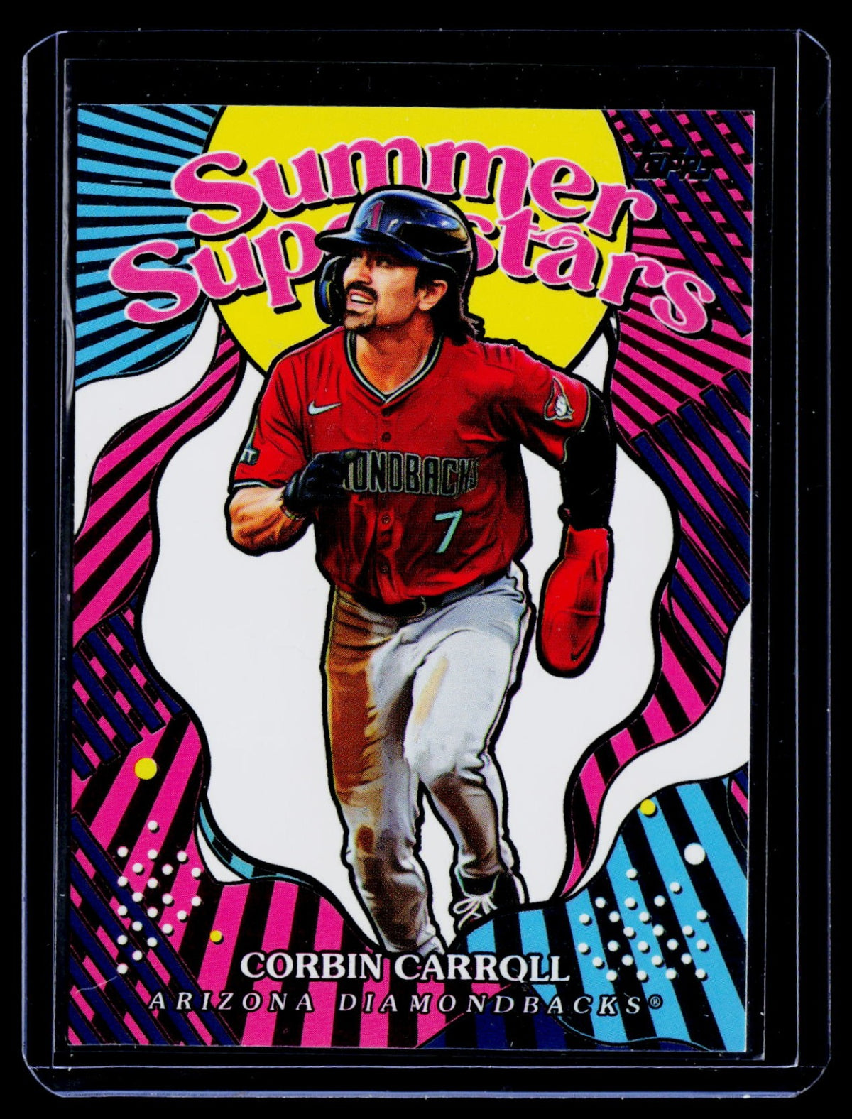 Corbin Carroll Topps - Summer Superstars Pink SS-3 NM