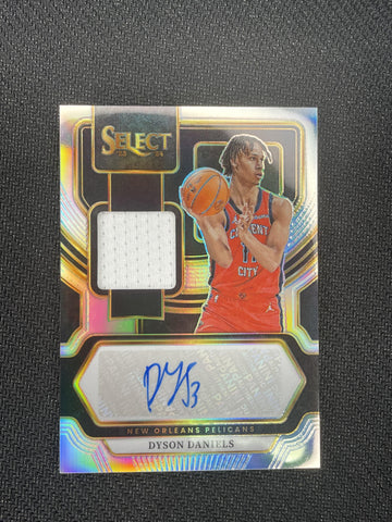 2023-24-Panini-Select-#AM-DYS-Dyson-Daniels-Auto-Patch-/199