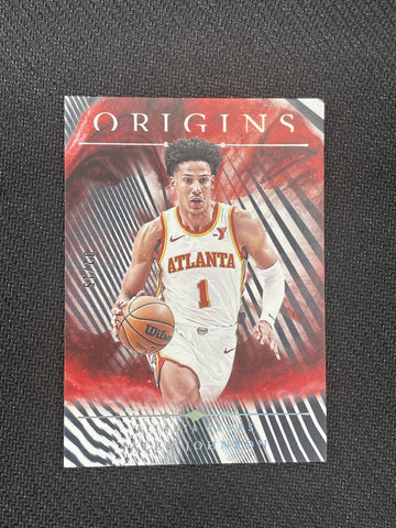 2024-25 Panini Select Jalen Johnson Zebra /15