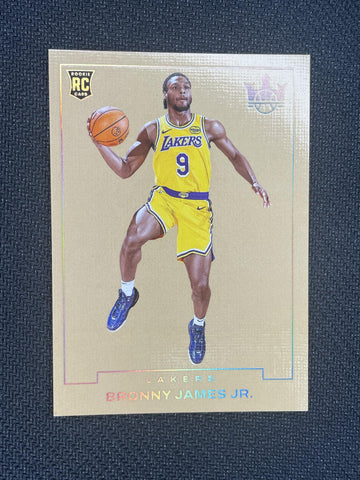 2024-25 Panini Court Kings #20 Bronny James Jr Blank Slate SSP