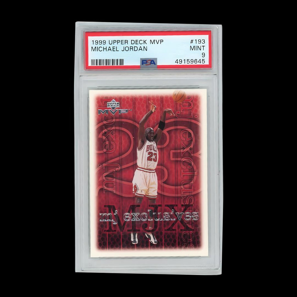 1999-00 Upper Deck MVP #193 Michael Jordan PSA 9