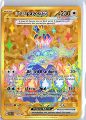Terapagos Hyper Rare Gold: Prismatic Evolutions 173/142