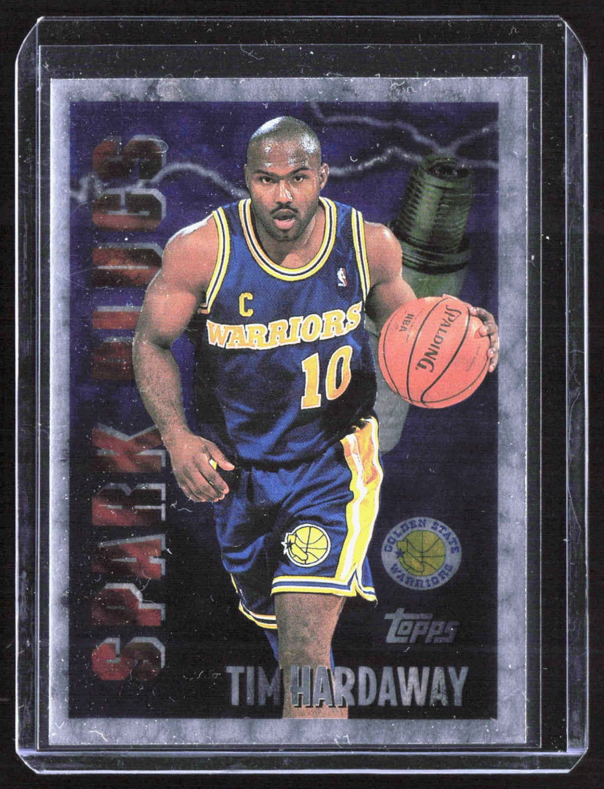 1995-96 Topps - Spark Plugs Tim Hardaway SP8 Basketball Golden State Warriors