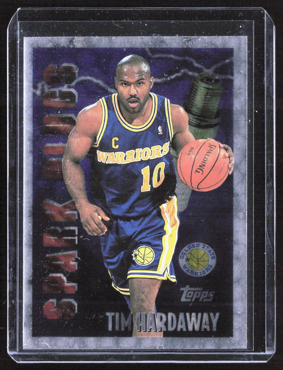 1995-96 Topps - Spark Plugs Tim Hardaway SP8 Basketball Golden State Warriors