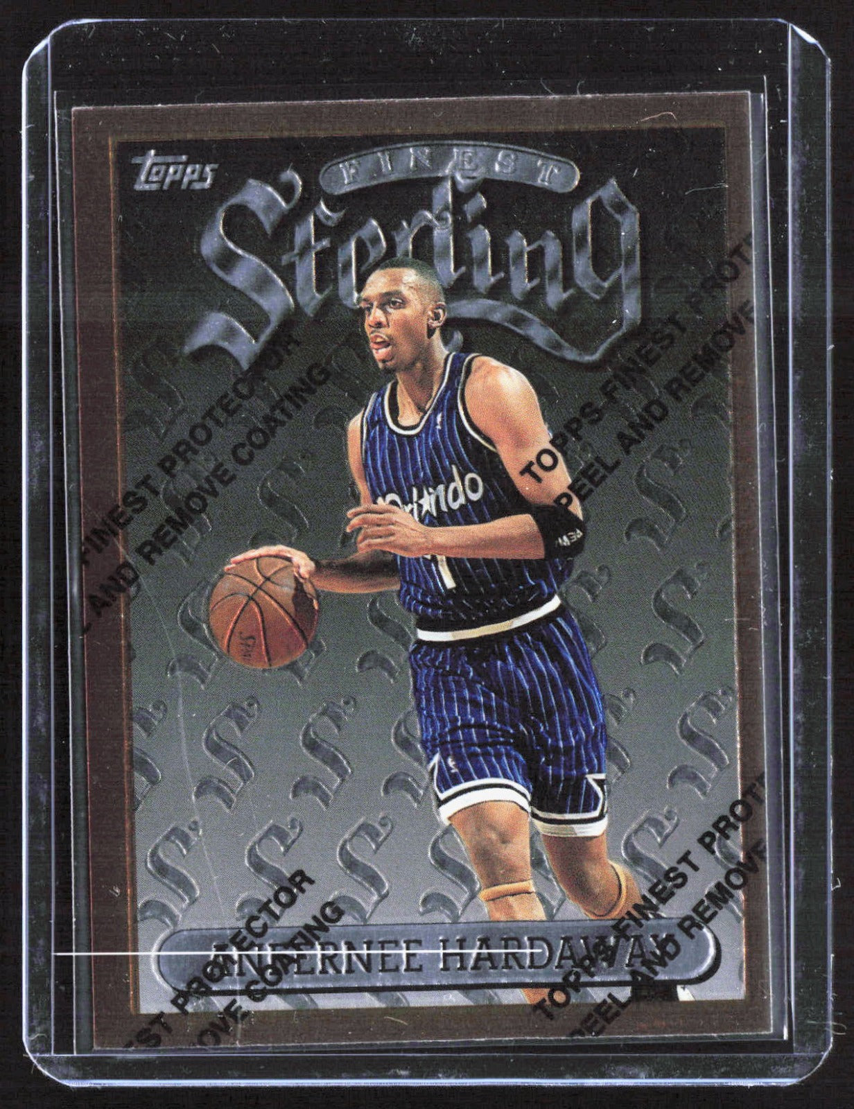 1996-97 Finest Anfernee Hardaway 65 Basketball Orlando Magic