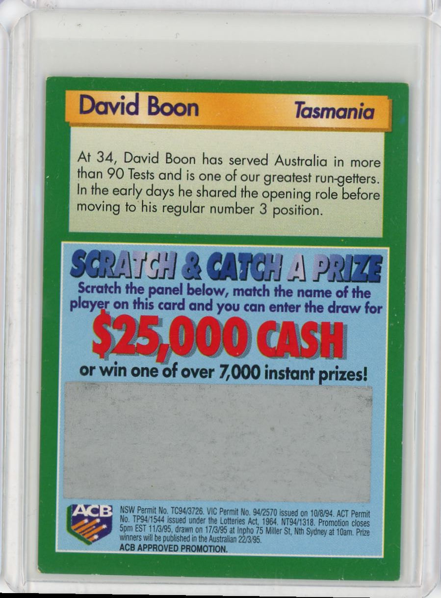 1995 Buttercup Sensational Summer David Boon