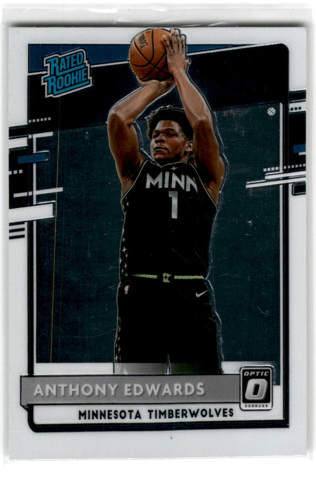 2020-21 Panini Donruss Optic Anthony Edwards RC #151