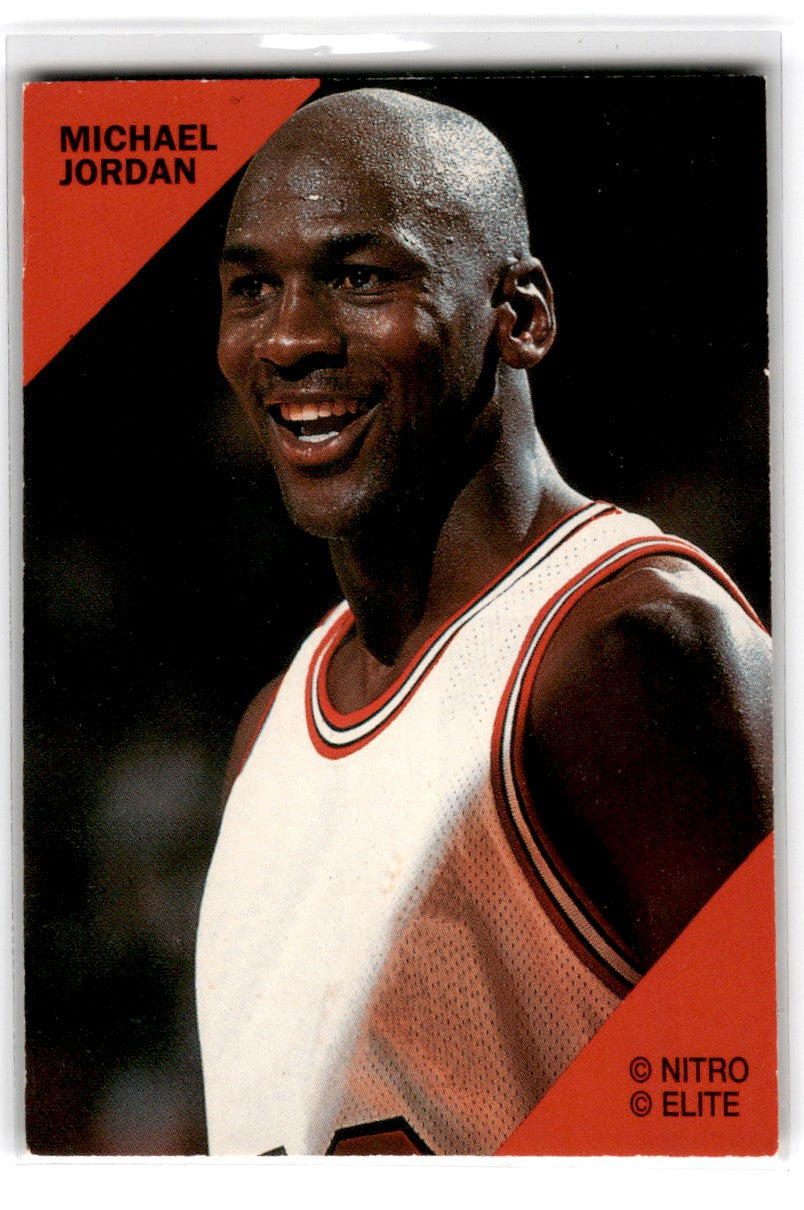 Nitro Elite Michael Jordan Promo Card